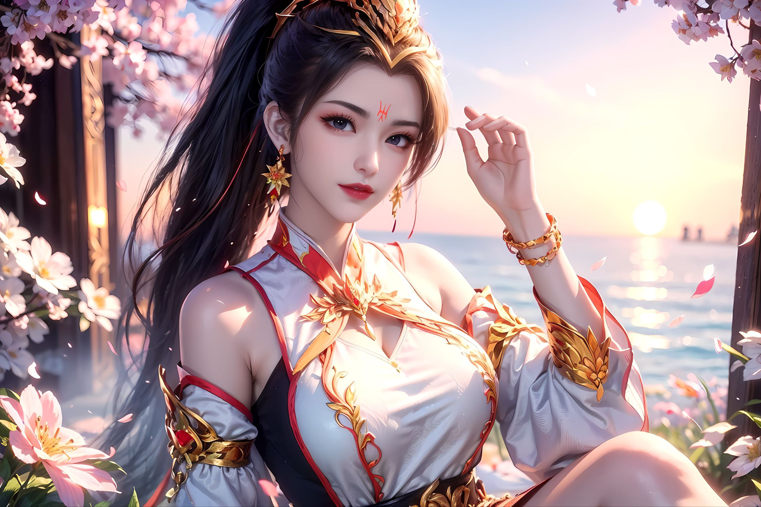 的色彩成为